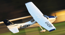 Load image into Gallery viewer, FMS Sky Trainer G-KEMY V2 5ch Blue 1410mm (55.5") Wingspan - PNP