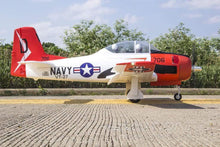 Load image into Gallery viewer, FMS T-28 Trojan V4 Red 1400mm (55") Wingspan - PNP