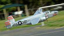Load image into Gallery viewer, FMS B-25 Mitchell Bomber Silver 1470mm (58") Wingspan - PNP
