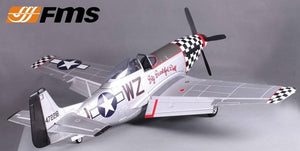 FMS P-51D Mustang V8 Big Beautiful Doll 1450mm (57") Wingspan - PNP