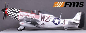 FMS P-51D Mustang V8 Big Beautiful Doll 1450mm (57") Wingspan - PNP