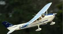 Load image into Gallery viewer, FMS Sky Trainer G-KEMY V2 5ch Blue 1410mm (55.5") Wingspan - PNP
