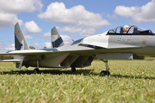 Load image into Gallery viewer, Freewing SU-35 Gray Camo Twin 70mm EDF Thrust Vectoring Jet - KIT - (OPEN BOX)

