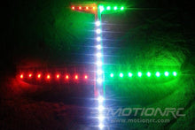 Load image into Gallery viewer, XK Sky King Glider Red with LED Lights 750mm (29.5") Wingspan - RTF
